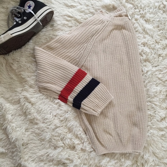 Forever 21 Sweaters - Forever 21 chunky oversized Knit varsity sweater L