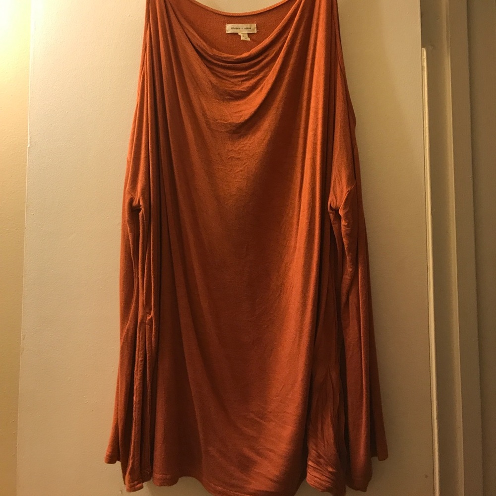 Orange urban outfitters long sleeve