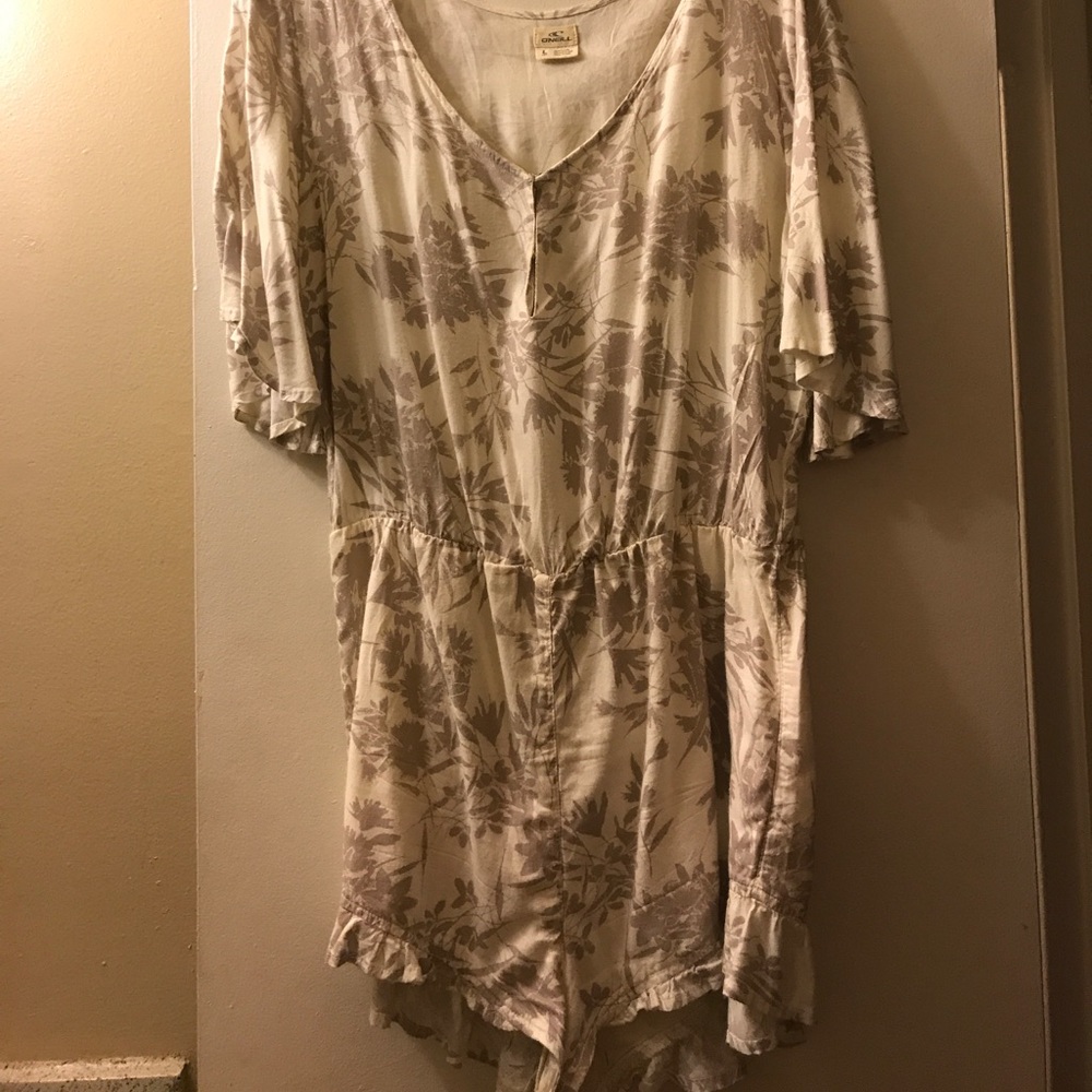 Floral O'Neill romper