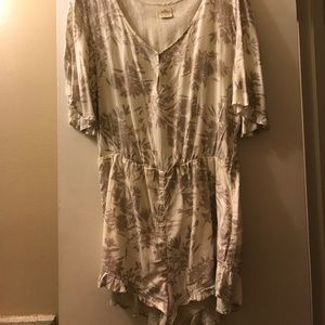 Floral O'Neill romper