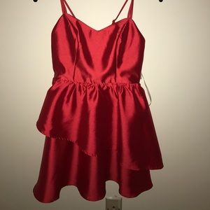 Red dress
