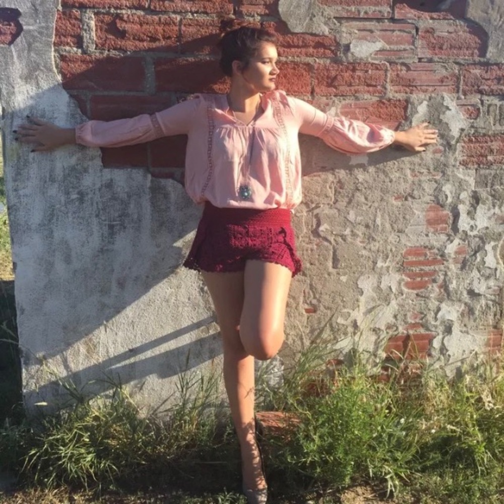 Rue 21 Crochet Shorts