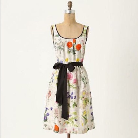 Anthropologie Dresses & Skirts - Moulinette Soeurs Silk Tuileries Dress, Size 4 NWT