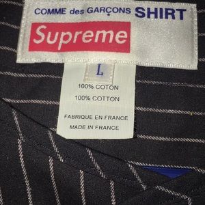 Comme Des Gracons x Supreme