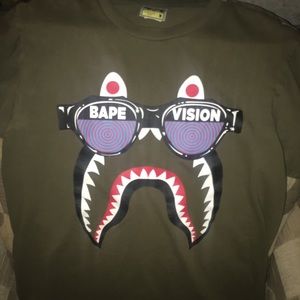 Bape Vision shark tee