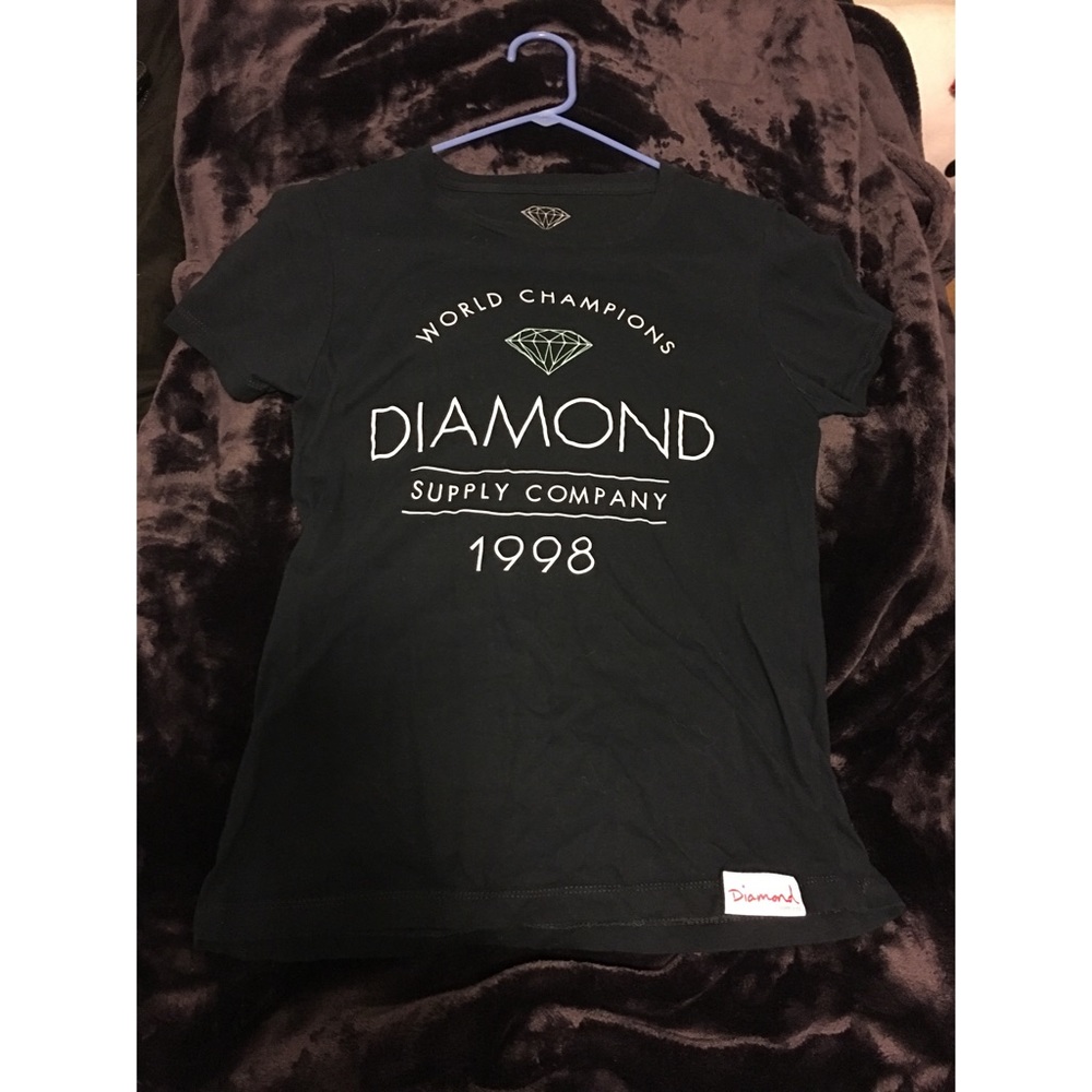 Navy blue Diamond t-shirt