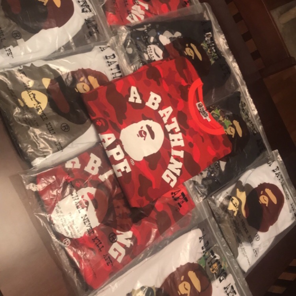 SELLING LOTS OF BAPE FOR UNDER RETAIL