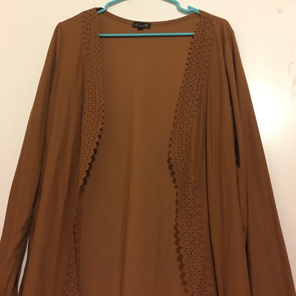 Brown/Orange Cardigan