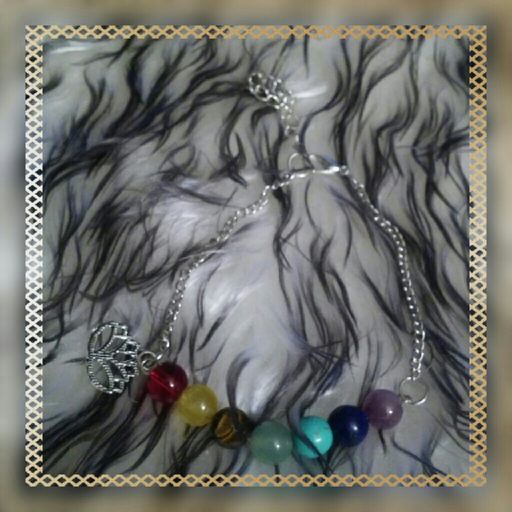 7 chakras Natural stone bracelets