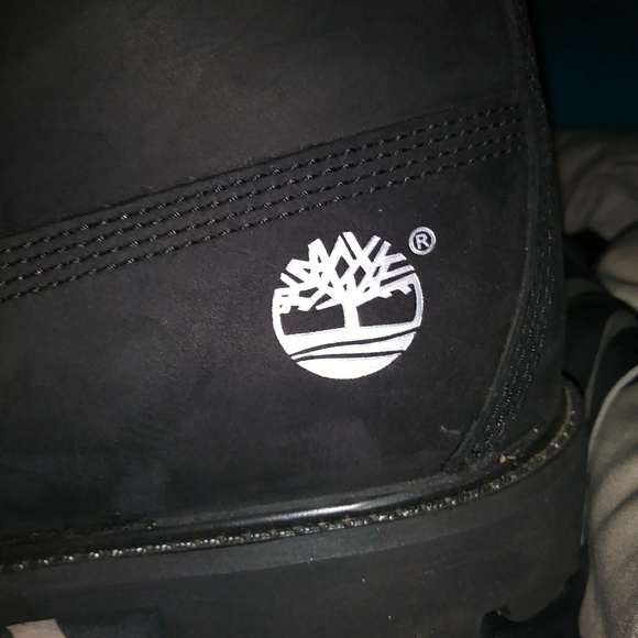 Black timberland boots - Picture 3 of 5
