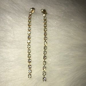 Rhinestone earrings