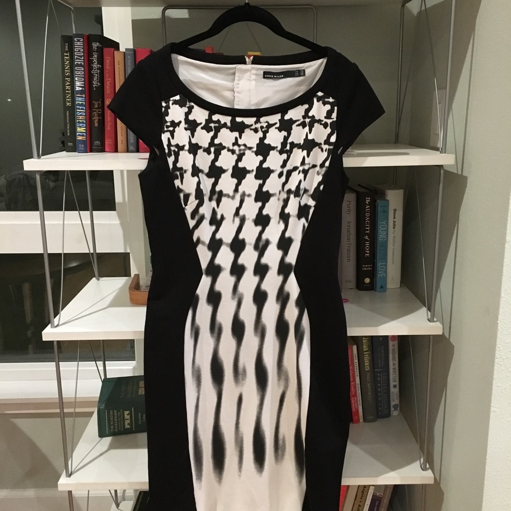 Karen Millen Houndstooth Dress