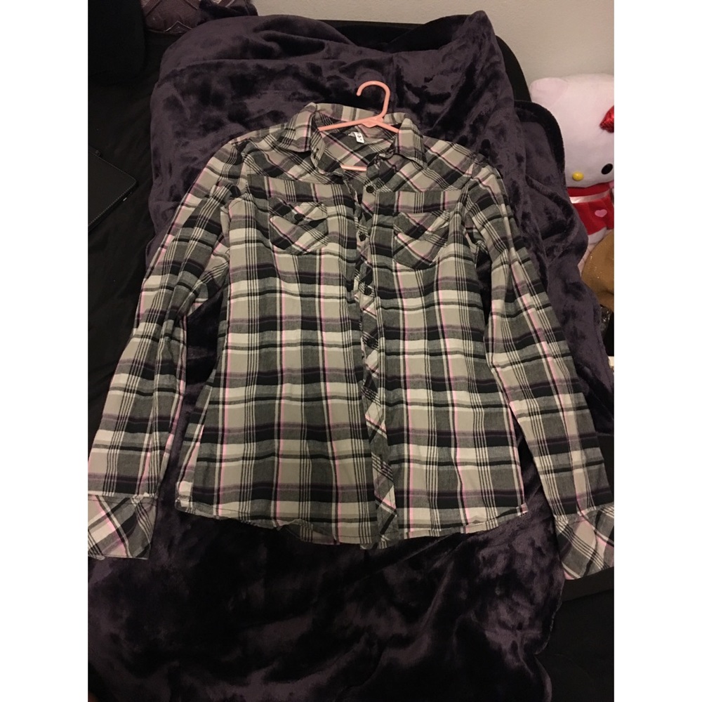 Long sleeve flannel