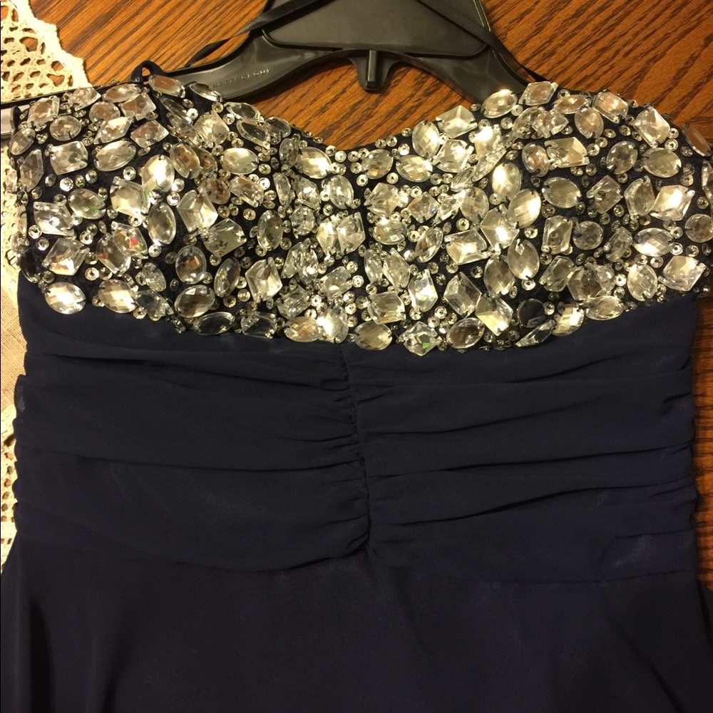 Windsor navy dress worn once for homecoming