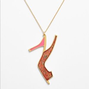 Kate Spade "shoe in" necklace Kate Spade "shoe in" necklace