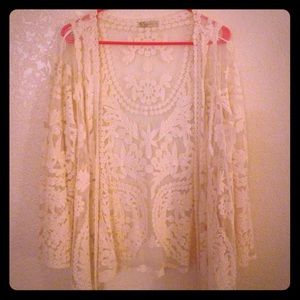 Modcloth lace-style cardigan