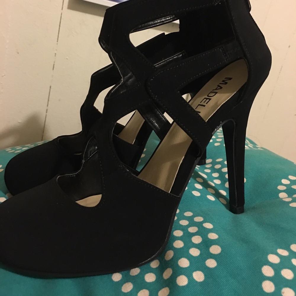 Madeline girl black heels