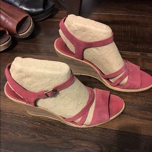 Timberland wedges. Red/pink. Timberland wedges. Red/pink.