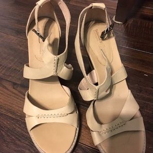Timberland wedges. Tan. Like new. Timberland wedges. Tan. Like new.