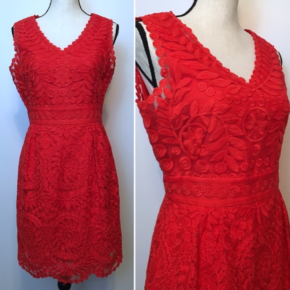 antonio melani red dress