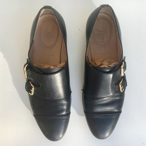 jcrew monk strap loafer