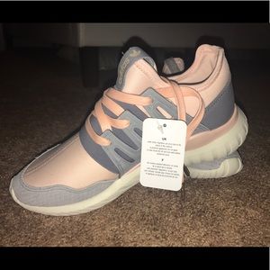 BRAND NEW *with tags* custom Adidas shoes !