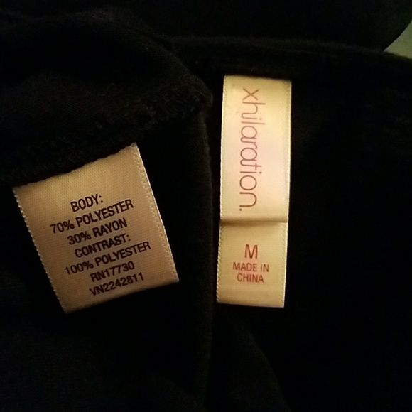 Cold shoulder sheer sleeved blouse by Xhilaration - Picture 8 of 8