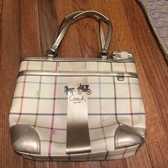 COACH TOTE BAG - Picture 1 of 5