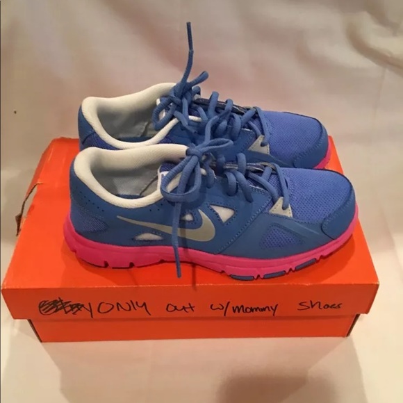NEW NIKE FLEX SUPREME TR 2 (GS/PS) GIRLS size 3Y - Picture 2 of 7