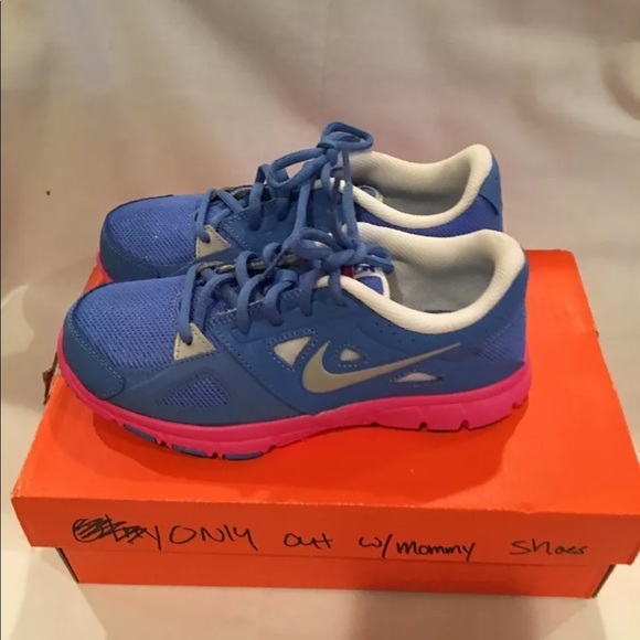 NEW NIKE FLEX SUPREME TR 2 (GS/PS) GIRLS size 3Y - Picture 3 of 7