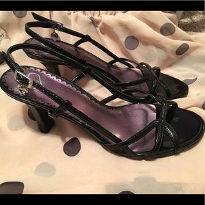 Madeline ‘Amber’ sandals with heart charm Madeline ‘Amber’ sandals with heart charm
