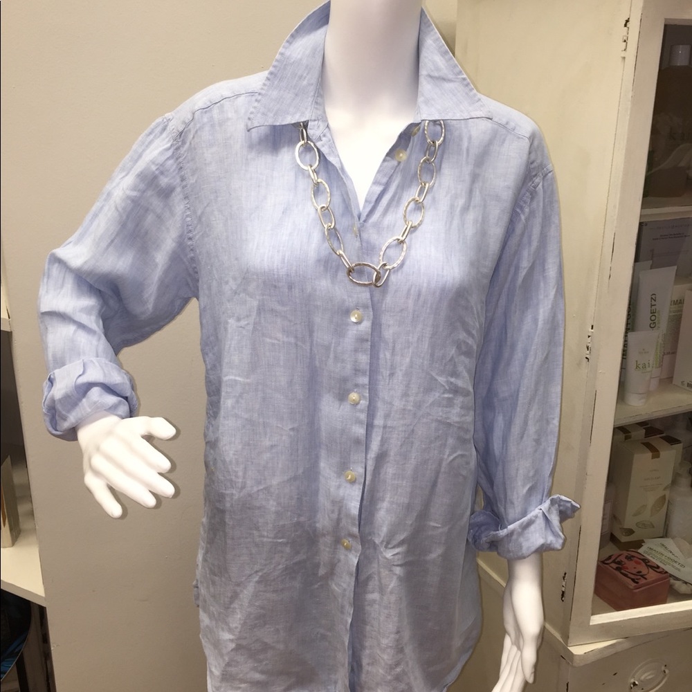 Linen button down shirt