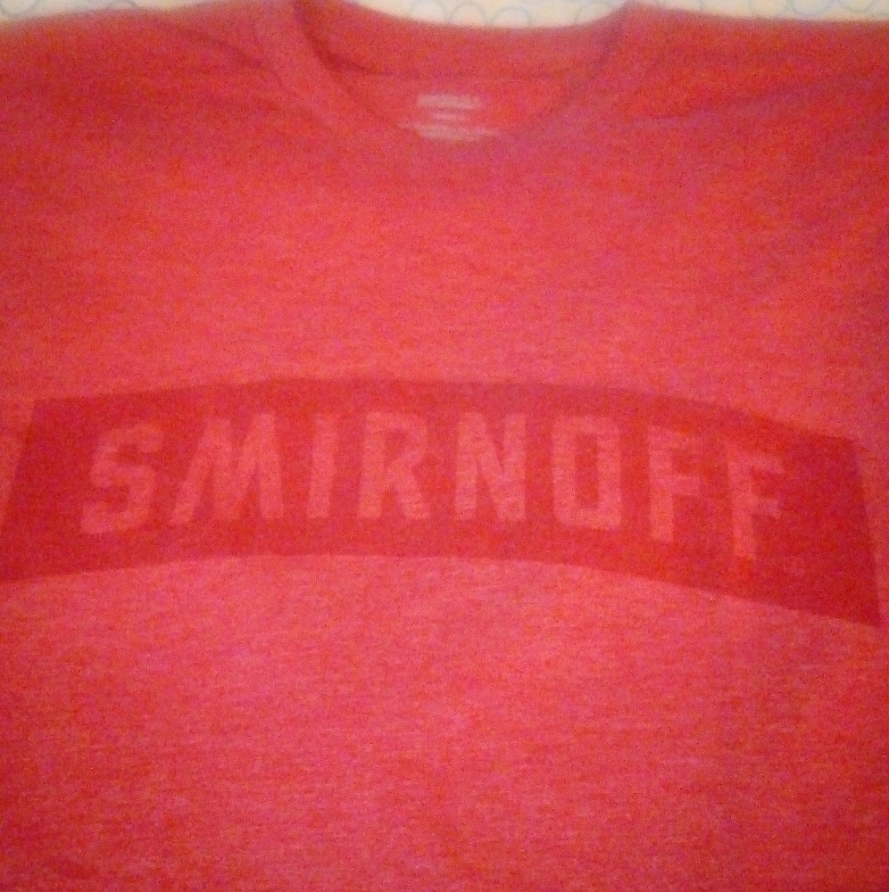 HP NWOT Smirnoff Men's Model Tee Sz L