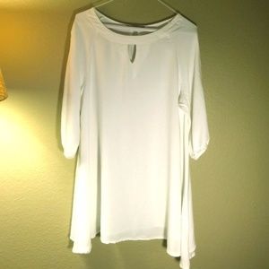 Brandy MELVILLE oversized keyhole shift dress