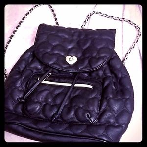 Authentic Betsey Johnson Quilted Backpack