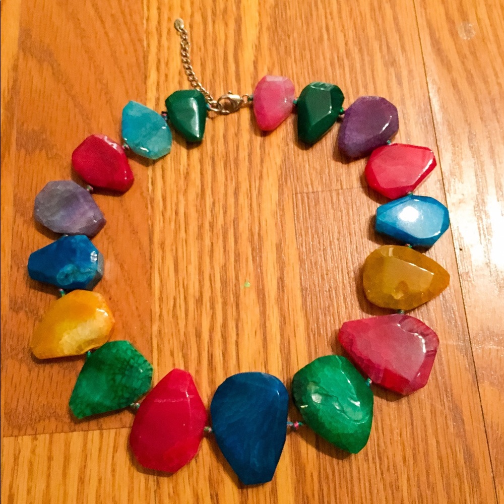 Colorful Stone Necklace!!!