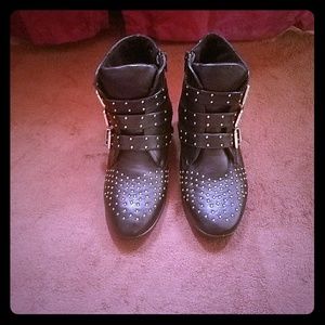 Studded Ankle Boots