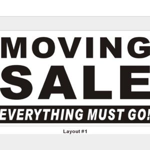 EVERYTHING MUST GO!!