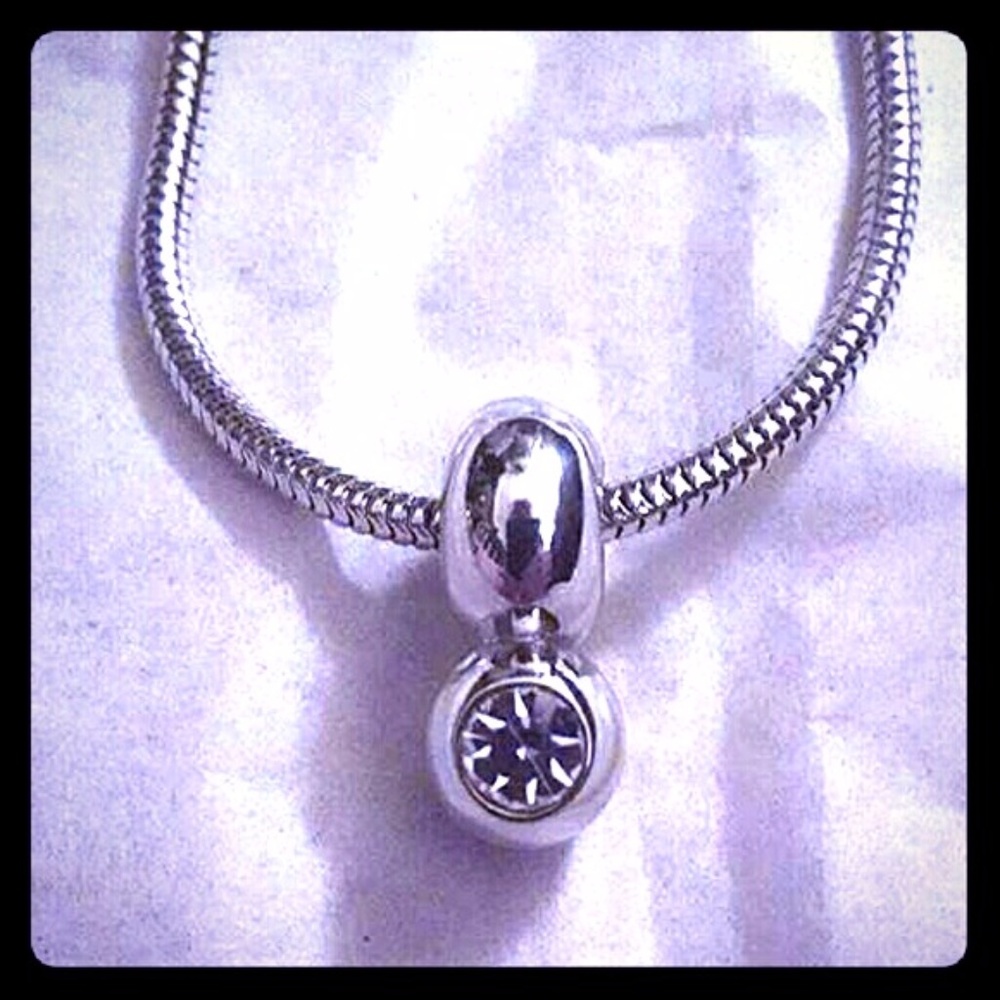 Christian Dior Tear Drop Necklace