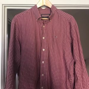 Men's sz L Vineyard Vines Whale Shirt button down