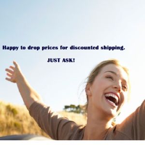 Closet clear out!  Discounted shipping!