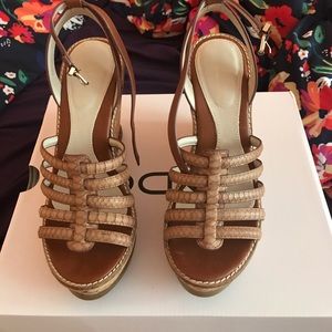 Aldo brown wedge Aldo brown wedge