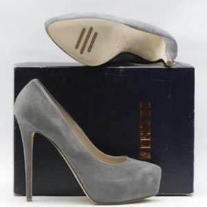 LESILLA GREY SUEDE INSIDE PLATFORM PUMP LESILLA GREY SUEDE INSIDE PLATFORM PUMP