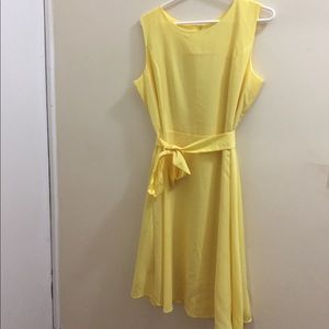 Yellow dress
