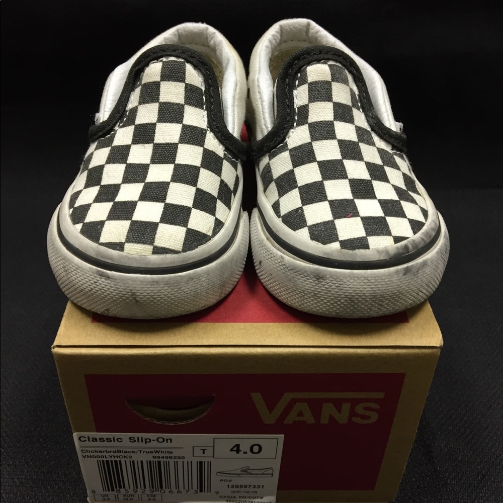 Classic checkerboard Vans