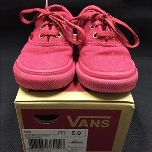 ALL RED Vans Era
