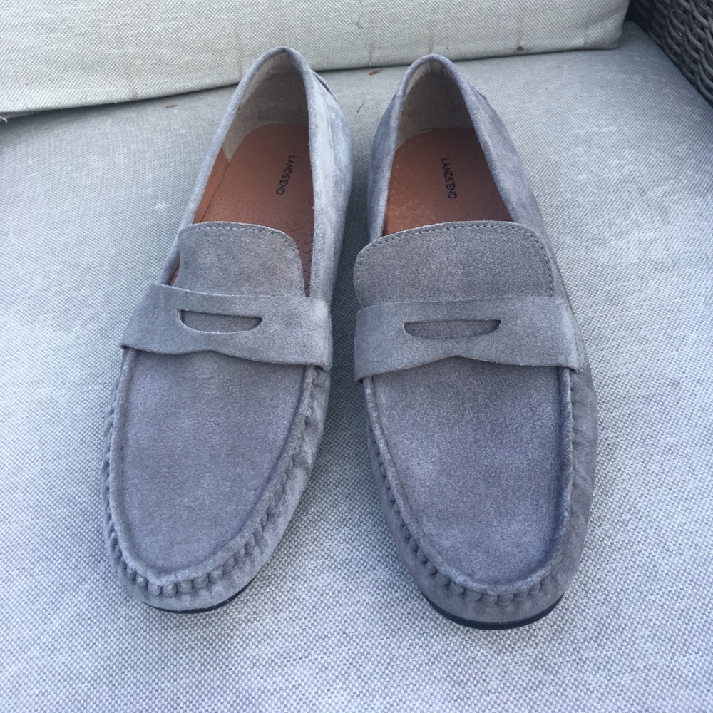 Men's Lands End  Penny Driving Mocs