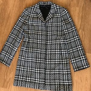 Tahari Houndstooth Jacket