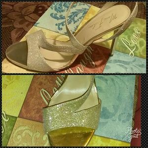 Gold heels Gold heels