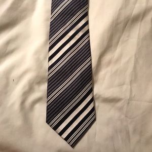 Vintage silk Giorgio Armani striped tie